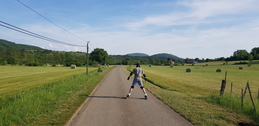 Promenade à roller